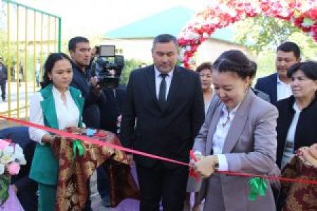 Шымбайдағы «Қаракөл» ҳәм «Гүжимли» пуқаралар жыйыны аймағында мәмлекетлик емес балалар бақшалары пайдаланыўға тапсырылды