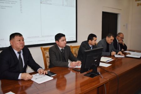 НМПИде Арал бойы Халықаралық инновациялық орайының ўәкиллери менен ушырасыў болып өтти