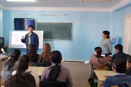 НМПИде адам саўдасына қарсы гүресиў бойынша үгит-нәсият ушырасыўы өткерилди