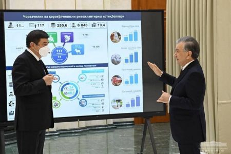 Қарақалпақстанда 887 миллион доллардан аслам болған 711 жойбар әмелге асырылады