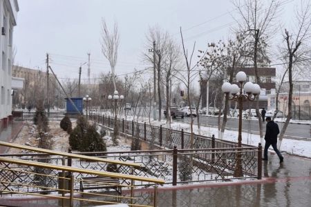 Елимизге Астрахань тәрептен ығал ҳәм суўық ҳаўа ағымы кирип келеди