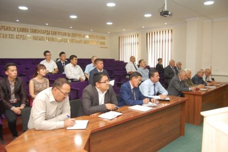 Нөкис мәмлекетлик педагогикалық институтында жәмийетлик кеңес дүзилди