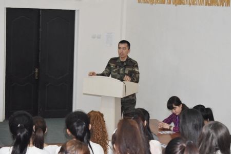 Газ ийсинен зәҳәрлениўдиң алдын алыўға бағдарланған профилактикалық илаж өткерилди