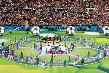 Жәҳән чемпионаты басланды. Россия Сауд Арабиясын аяп отырмады