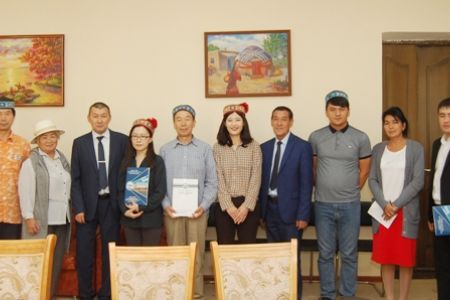 Корея Республикасының KOICA шөлкеми ўәкиллери НМПИге келди