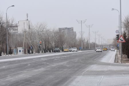 Нөкисте қар жаўмақта (фото)