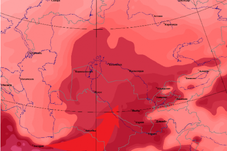 7-10-июль күнлери Түркменстан тәрептен ыссы ҳаўа ағымы келиўи күтиледи. Ҳаўа райы неше градусқа көтерилиўи мүмкин?