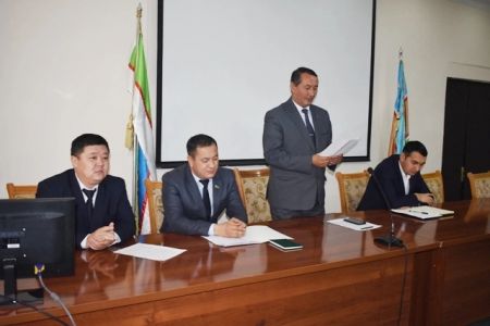 Конституция байрамына арналған ушырасыў болып өтти