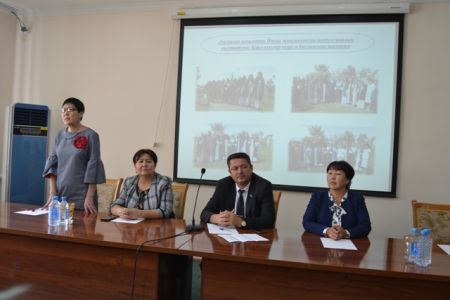 НМПИ ҳаял-қызлар кеңеси басланғыш шөлкеминиң есап бериў ҳәм сайлаў жыйналысы болып өтти