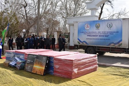 Қарақалпақстанға «Президент саўғасы» жетип келди